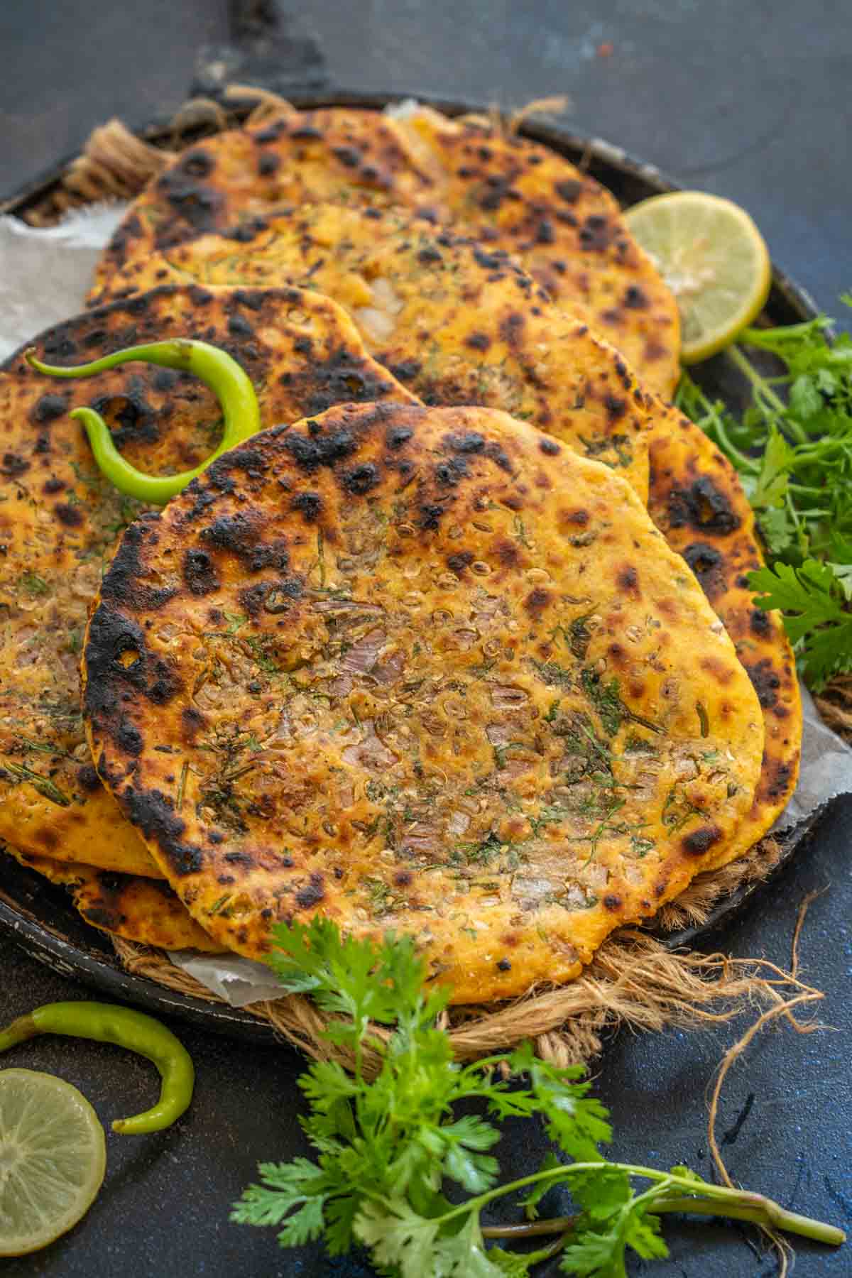 Onion Missi Roti